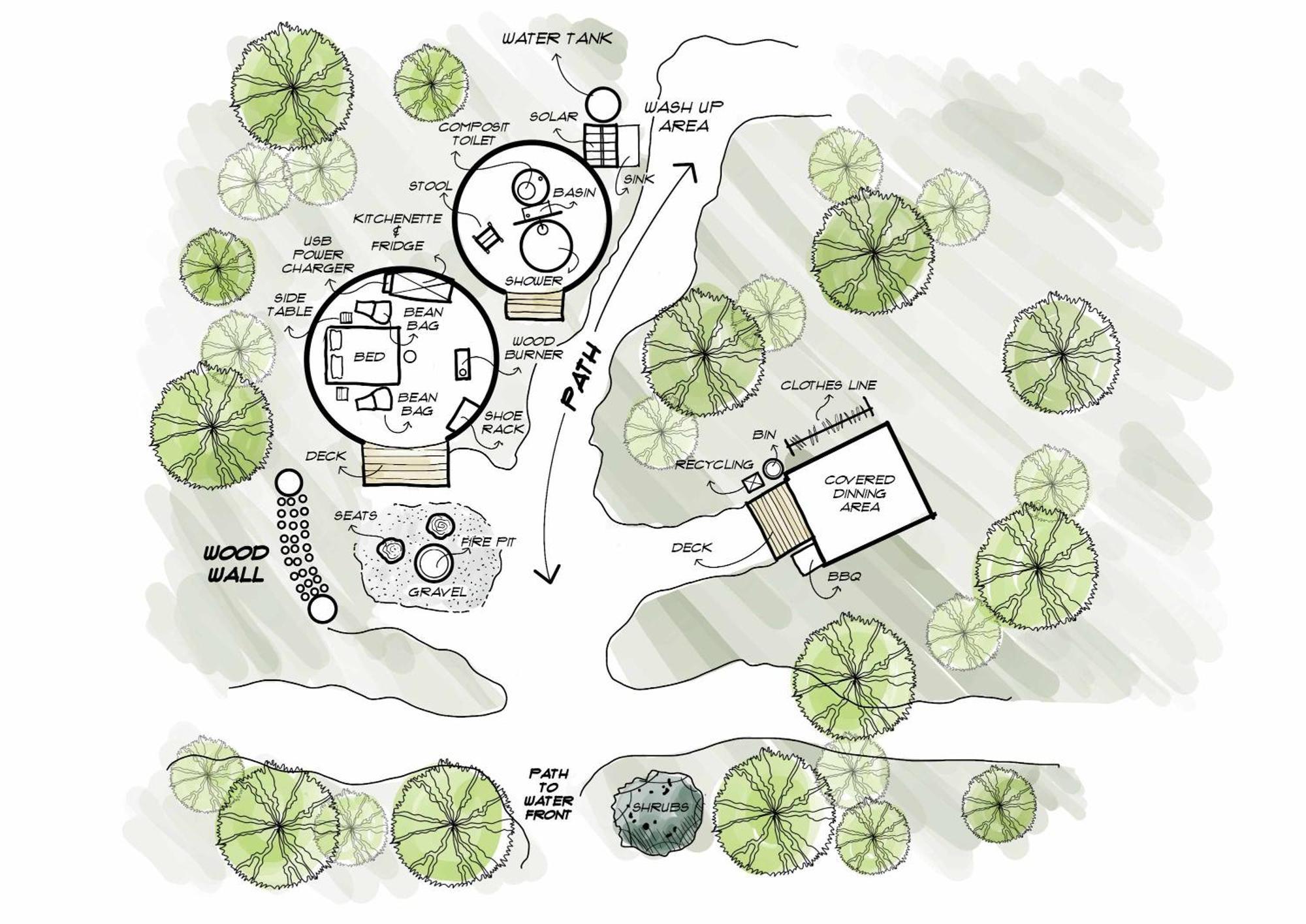 Numie - Freycinet Peninsula - Glamping - Heated - Waterfront Hotell Coles Bay Eksteriør bilde